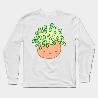 Cute little plant cartoon Long Sleeve T-Shirt